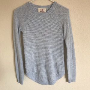 SO Light Blue Knit Sweater